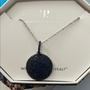 Eve Midnight Blue Pendant Necklace
